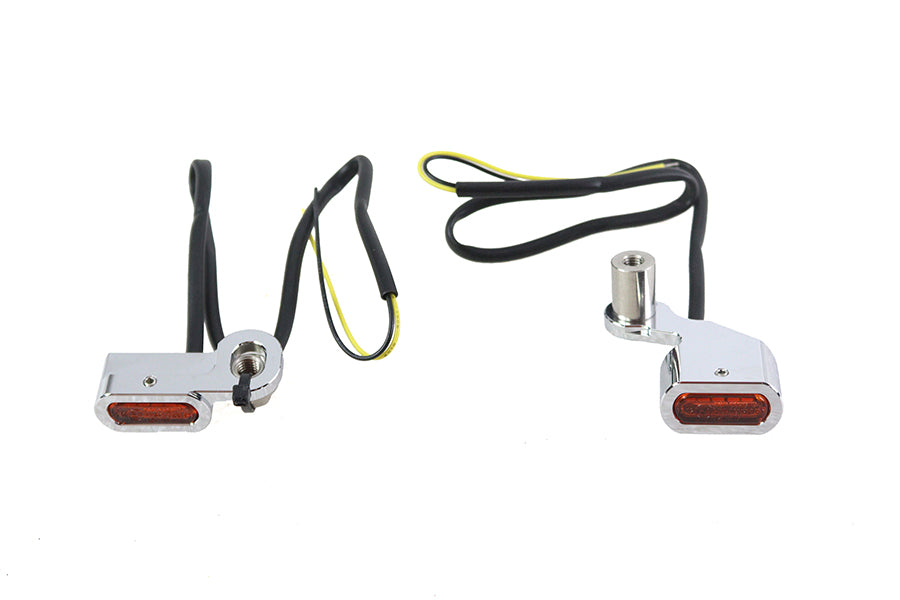 33-1728 - Chrome LED Turn Signal Set by V-Twin