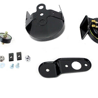 33-1729 - Softail Horn Kit with Black Cover by V-Twin