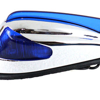 Replica Front Fender Lamp with Blue Lens