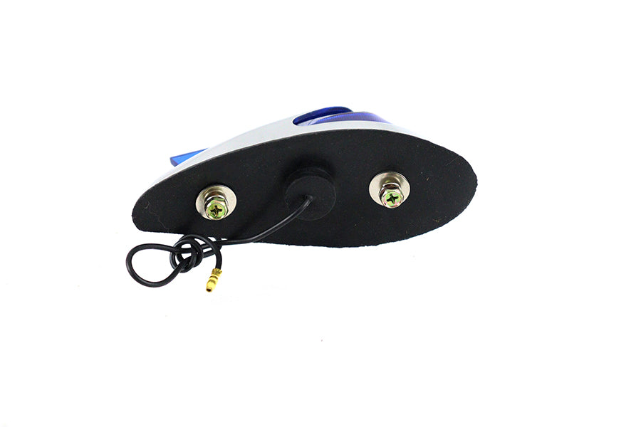 Replica Front Fender Lamp with Blue Lens