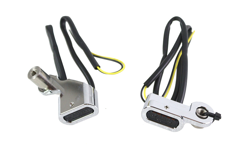 33-1734 - Chrome LED Turn Signal Set by V-Twin