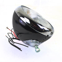 33-1768 - 7  6 Volt LED Headlamp Black by V-Twin