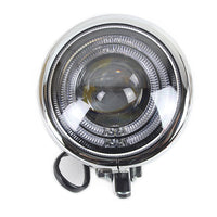 33-1771 - 5-3/4  Bates Style LED Headlamp Chrome by Wyatt Gatling