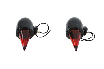 Torpedo Bullet Lamp Set Black