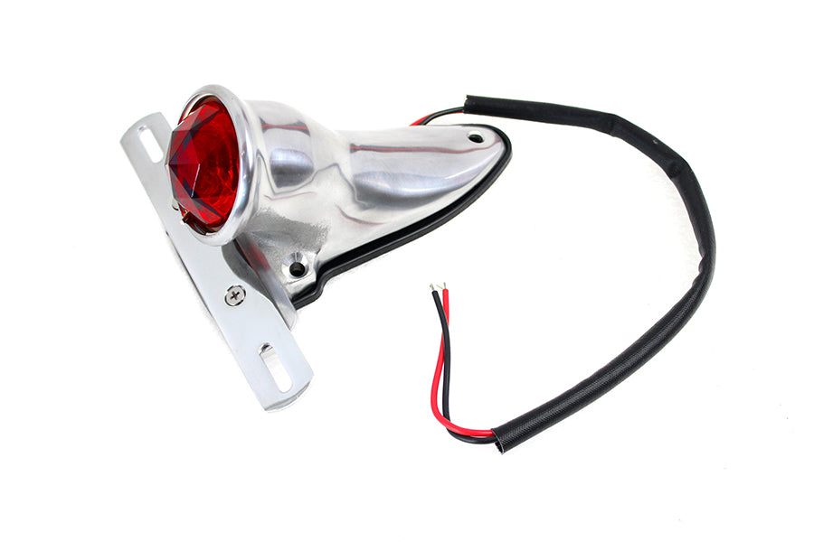 33-1784 - Bates Bobber Tail Lamp Assembly Polished by Wyatt Gatling