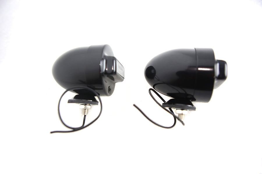 Blackout Bullet Lamp Set Flat Black