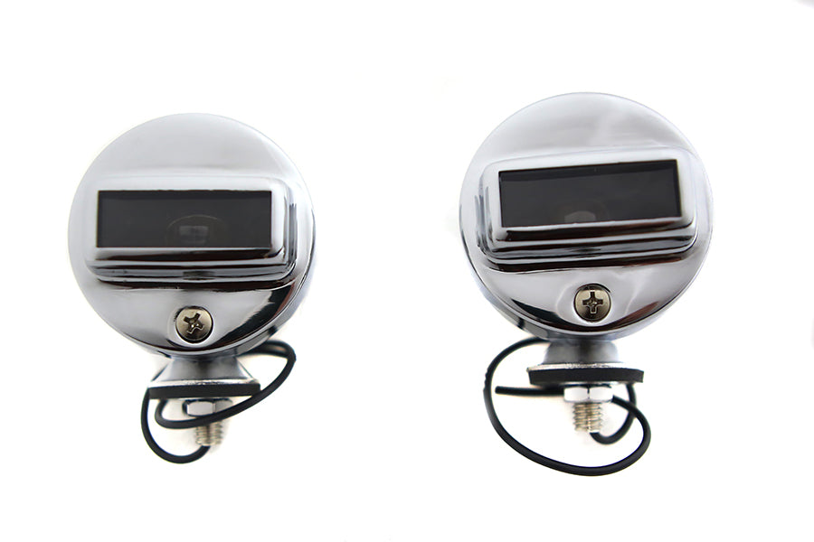 Blackout Bullet Lamp Set Chrome