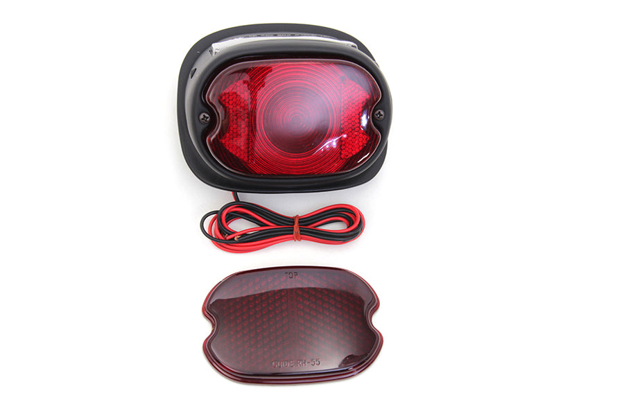 33-1804 - Tail Lamp with Glass Lens by V-Twin