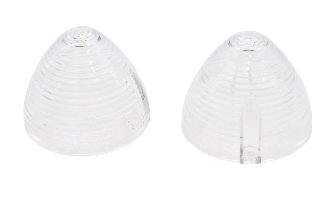 33-1833 - Bullistic Turn Signal Lenses Clear by V-Twin