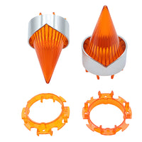 33-1850 - Big Burner Lens Set Amber by V-Twin