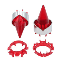 33-1851 - Big Burner Lens Set Red by V-Twin