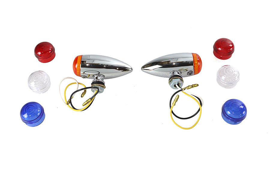 33-1912 - Mini Clear LED Bullet Marker Lamp by Wyatt Gatling