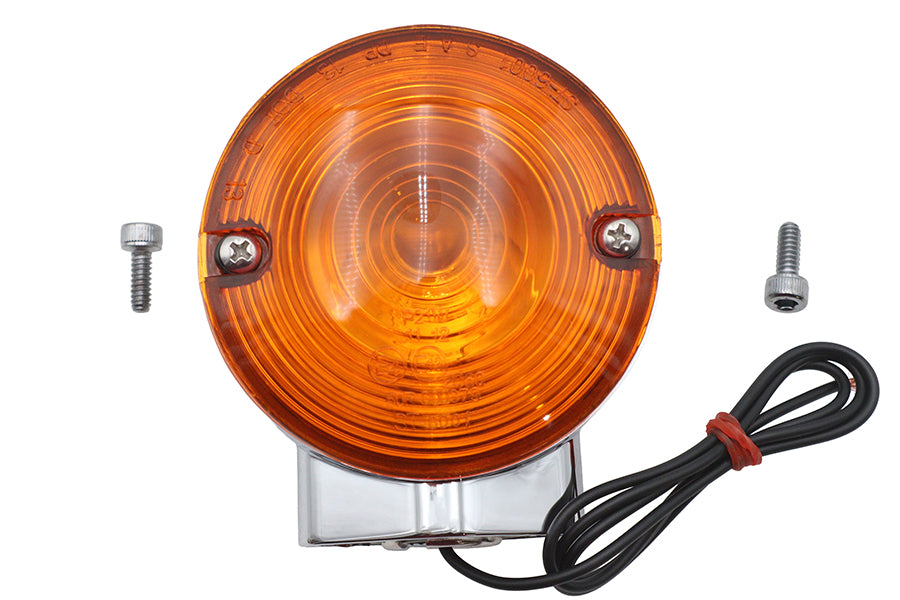 33-2102 - Chrome Turn Signal Front and Rear by Wyatt Gatling