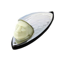 33-2145 - Indian Face Front Fender Lamp by Wyatt Gatling