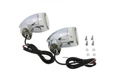 33-2221 - Bullet Turn Signal Set with FL Mount by Wyatt Gatling