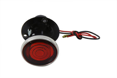 33-2237 - Replica P&H 2 inch Round Tail Lamp with Bulb Black by Wyatt Gatling