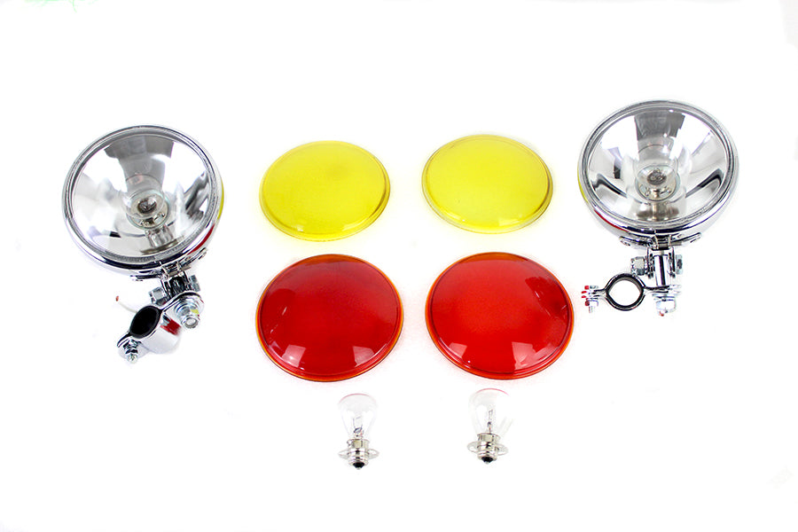 33-2261 - Early Spring Fork Spotlamp Set by V-Twin