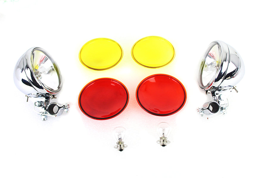 33-2261 - Early Spring Fork Spotlamp Set by V-Twin