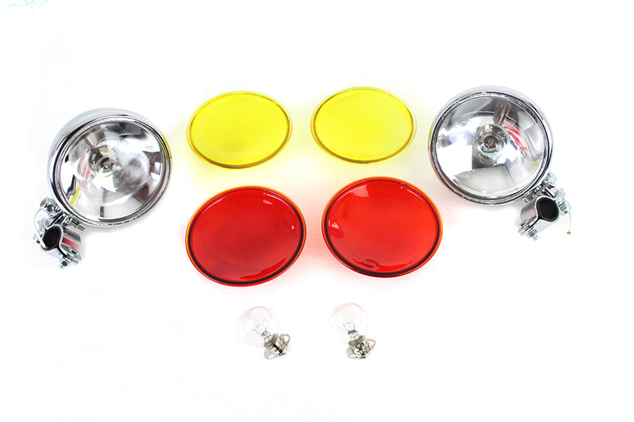 33-2261 - Early Spring Fork Spotlamp Set by V-Twin