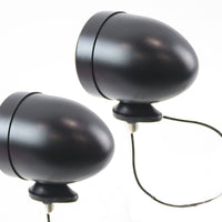 Bullet Lamp Set Black