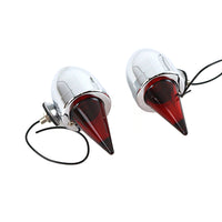 Torpedo Bullet Lamp Set Chrome