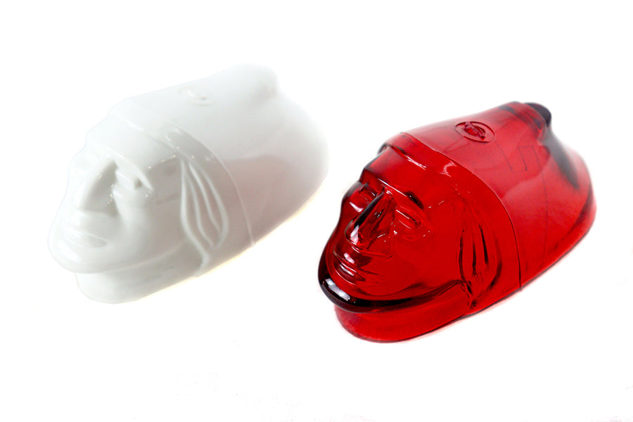 33-2706 - Indian Face Front Fender Lens Set by V-Twin