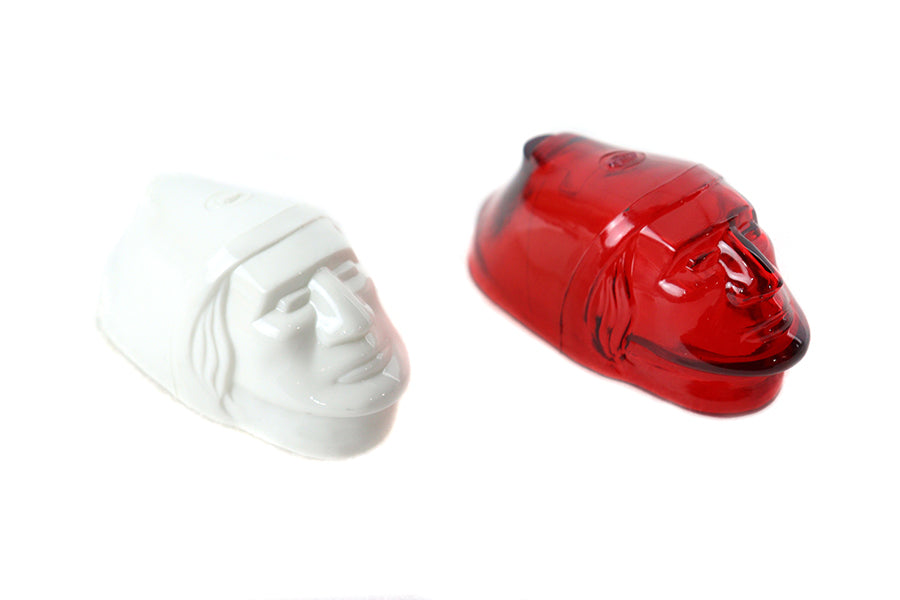 33-2706 - Indian Face Front Fender Lens Set by V-Twin