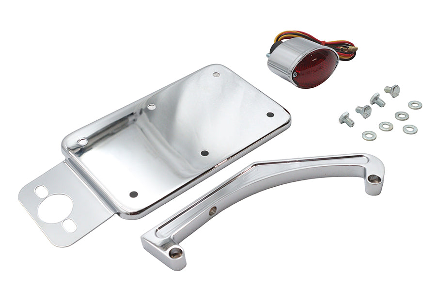 33-2709 - Vertical Side Mount Tail Lamp Kit by V-Twin