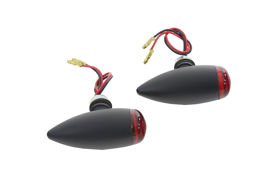 33-3047 - Mini LED Bullet Red Lens Marker Lamp Set by Wyatt Gatling