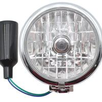 33-4071 - 4-1/2  Round Headlamp Chrome by Wyatt Gatling