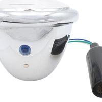 33-4071 - 4-1/2  Round Headlamp Chrome by Wyatt Gatling