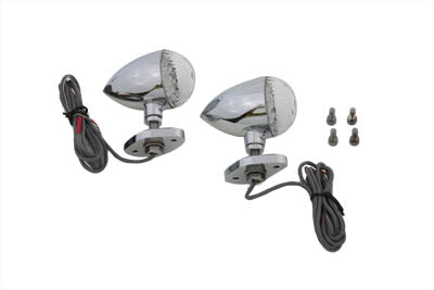 33-4117 - LED Bullet Turn Signal Set with Bracket Mount by Wyatt Gatling