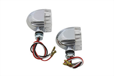 33-6057 - Mini Marker Lamp Set Maltese Style Clear Lens by Wyatt Gatling