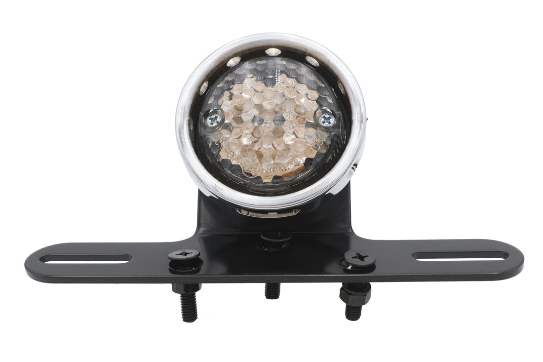 33-8233 - Drilled Chrome Bezel Tail Lamp by Ultima