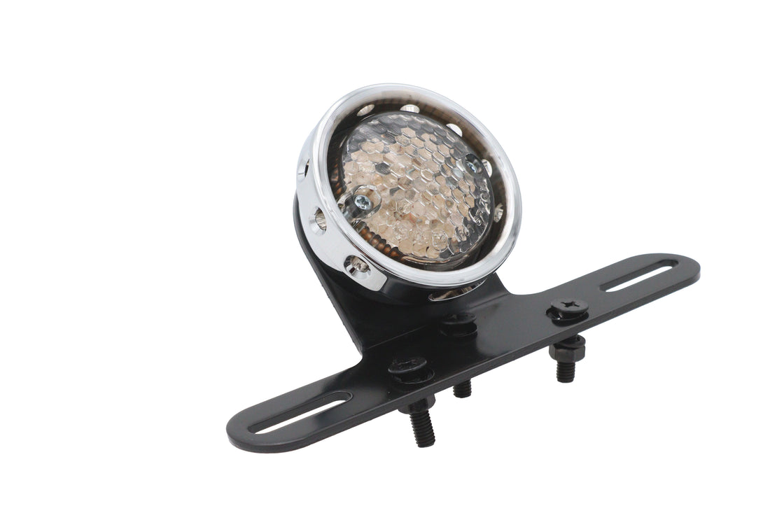 33-8233 - Drilled Chrome Bezel Tail Lamp by Ultima