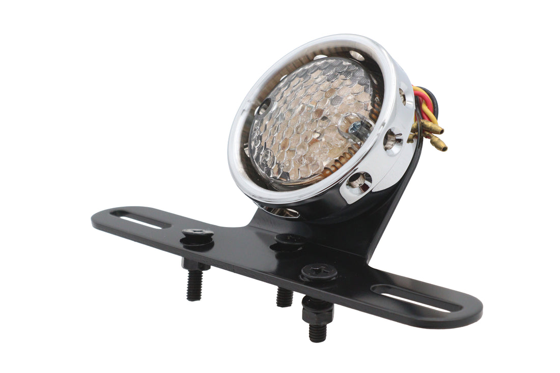 33-8233 - Drilled Chrome Bezel Tail Lamp by Ultima