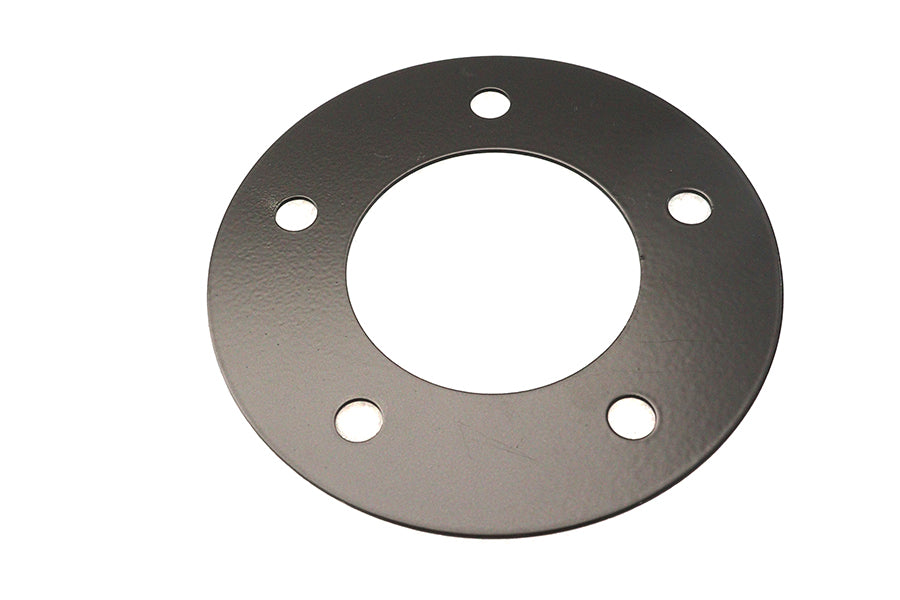 3321-1 - Front Wheel Hub Plate Black by V-Twin
