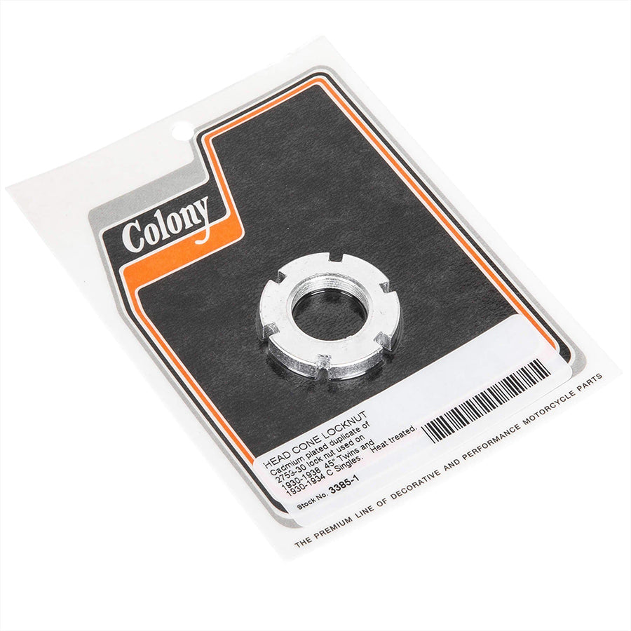 Stem Head Cone Locknut Cadmium