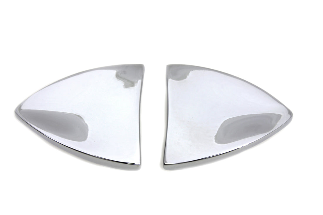 34-0049 - Chrome Mirror Block Off Plate Set by Wyatt Gatling