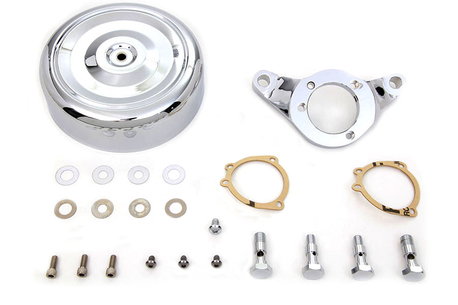 34-0059 - Chrome Wyatt Gatling Air Cleaner Assembly by Wyatt Gatling