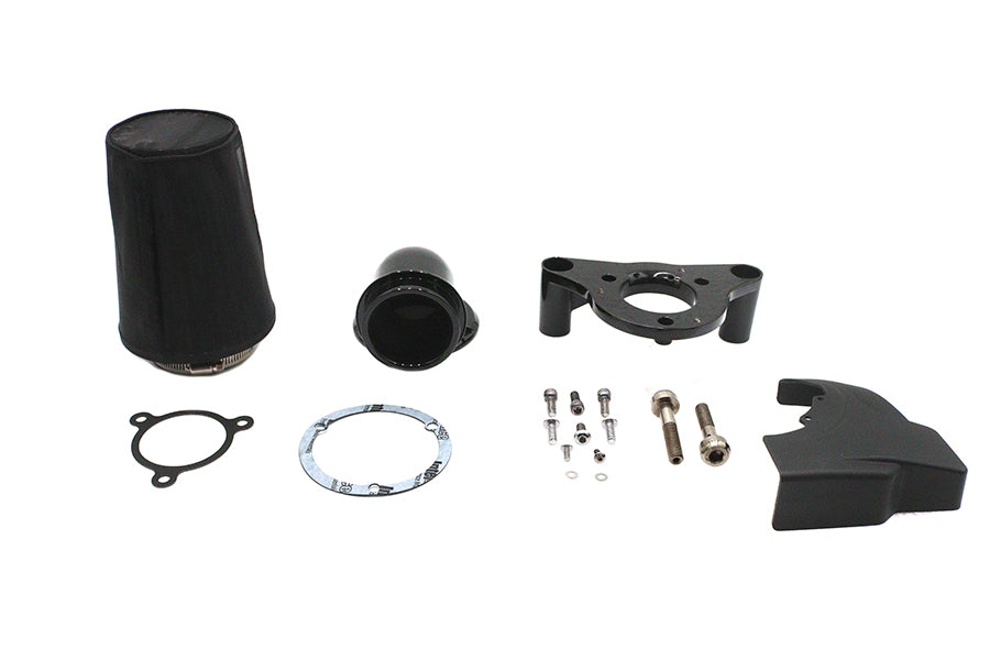 34-0068 - Heavy Breather Air Cleaner Kit Black by Wyatt Gatling