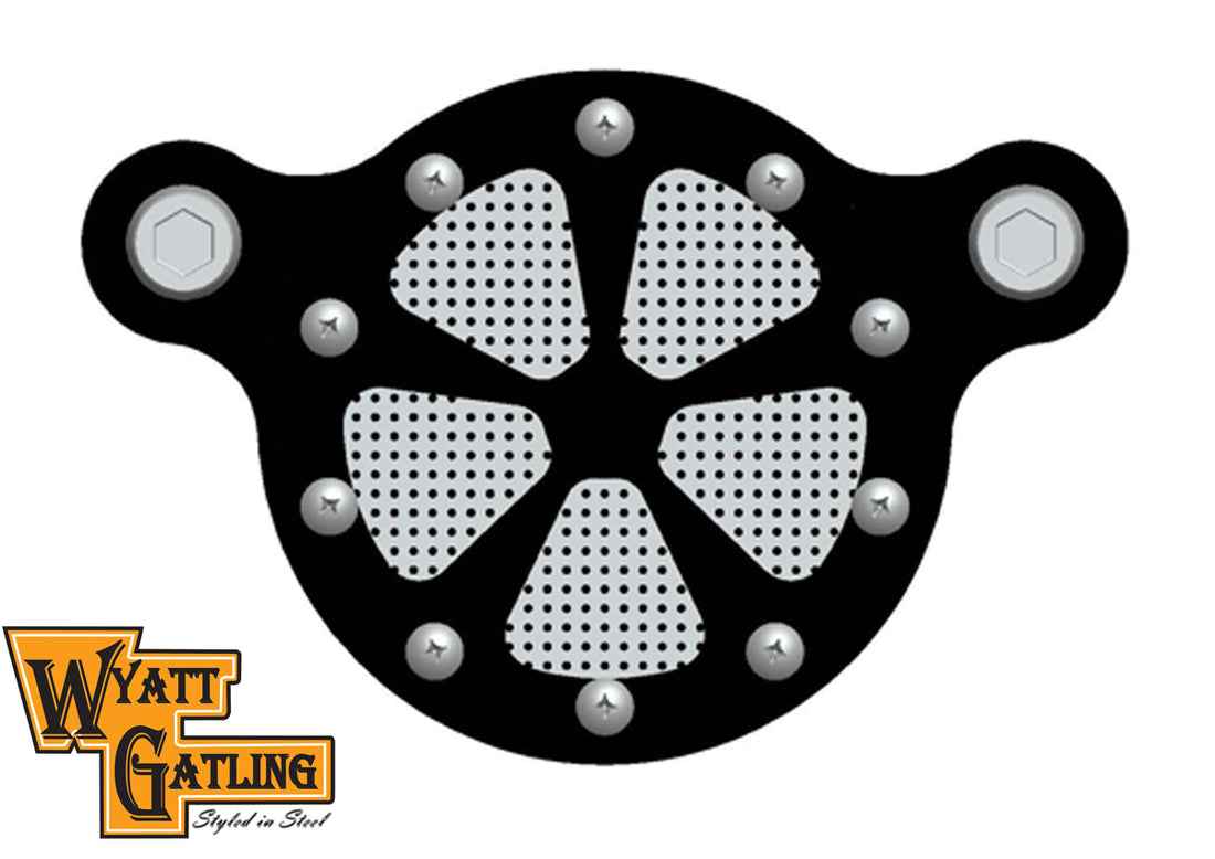 34-0233 - Wyatt Gatling Air Cleaner Kit Black by Wyatt Gatling