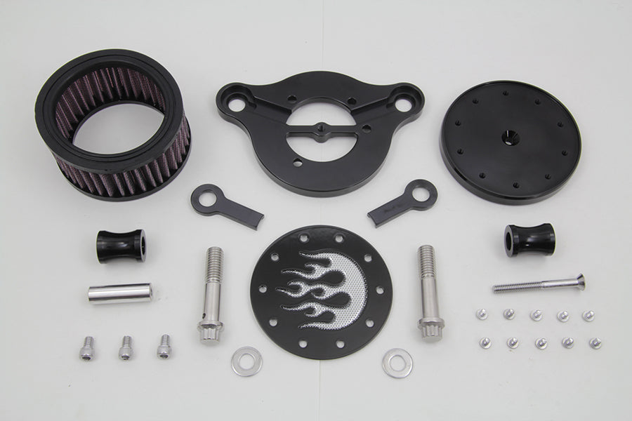 34-0241 - Wyatt Gatling Air Cleaner Kit Black by Wyatt Gatling