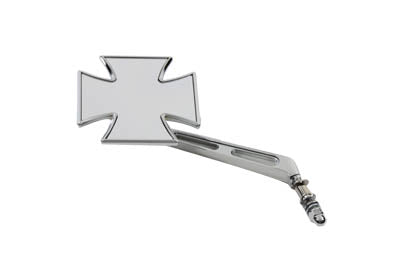 34-0351 - Maltese Mirror with Girder Stem Chrome by Wyatt Gatling