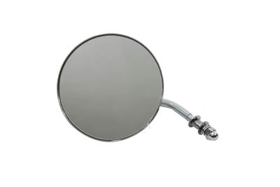 34-0353 - 4-1/2 inch Round Chrome Mirror by Wyatt Gatling