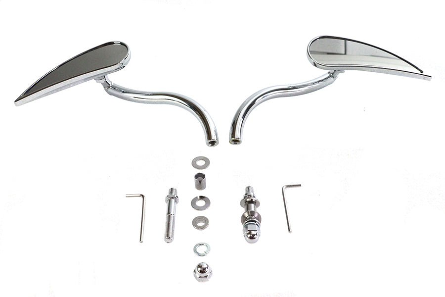 34-0380 - Ellipse Mirror Set with Round Stems by Wyatt Gatling
