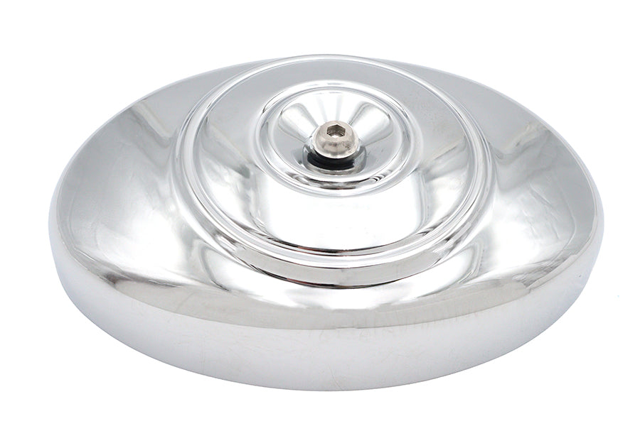 34-0401 - Air Cleaner Cover Oval Chrome by Wyatt Gatling