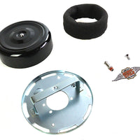34-0406 - Wyatt Gatling 7  Round Air Cleaner With Black Cover by Wyatt Gatling