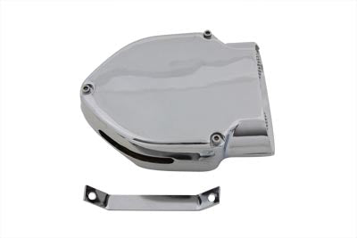34-0466 - Chrome V-Charger Air Cleaner by Wyatt Gatling