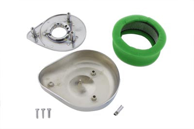 Chrome Tear Drop Air Cleaner Assembly